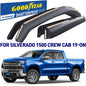 GOODYEAR In-Channel Window Deflectors Shatterproof