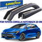 GOODYEAR In-Channel Window Deflectors Shatterproof