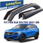 GOODYEAR In-Channel Window Deflectors Shatterproof