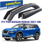 GOODYEAR In-Channel Window Deflectors Shatterproof