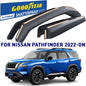 GOODYEAR In-Channel Window Deflectors Shatterproof