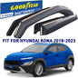 GOODYEAR In-Channel Window Deflectors Shatterproof