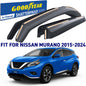 GOODYEAR In-Channel Window Deflectors Shatterproof