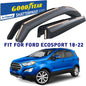 GOODYEAR In-Channel Window Deflectors Shatterproof
