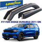GOODYEAR In-Channel Window Deflectors Shatterproof
