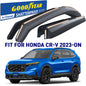 GOODYEAR In-Channel Window Deflectors Shatterproof