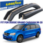 GOODYEAR In-Channel Window Deflectors Shatterproof