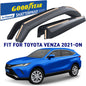 GOODYEAR In-Channel Window Deflectors Shatterproof