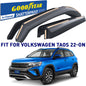GOODYEAR In-Channel Window Deflectors Shatterproof