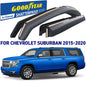 GOODYEAR In-Channel Window Deflectors Shatterproof