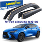 GOODYEAR In-Channel Window Deflectors Shatterproof