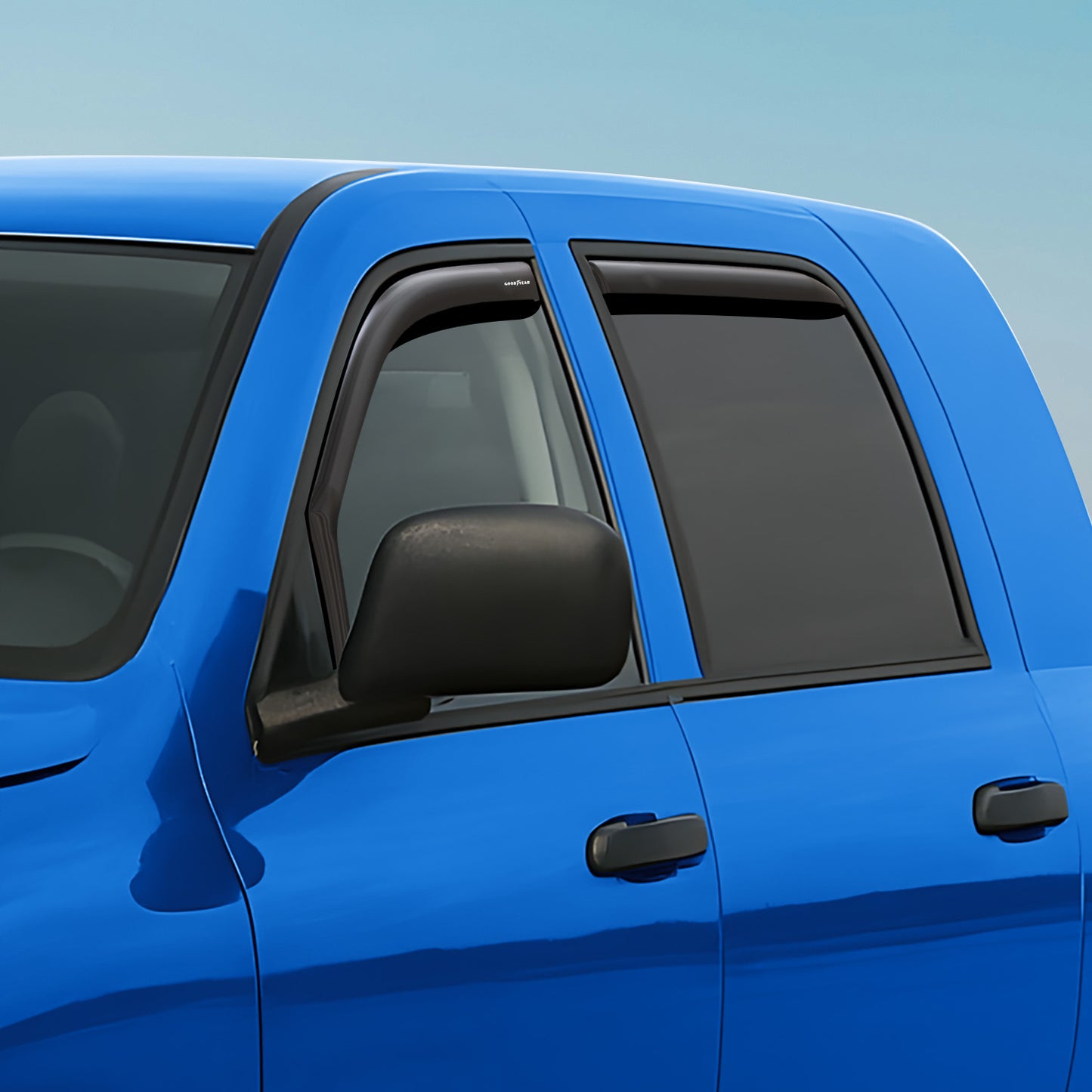 GOODYEAR In-Channel Window Deflectors Shatterproof