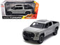 2023 Toyota Tundra TRD 4x4 Pickup Truck Cement Gray with Sunroof and Wheel Rack 1/24 Diecast Model Car  free shipping USA