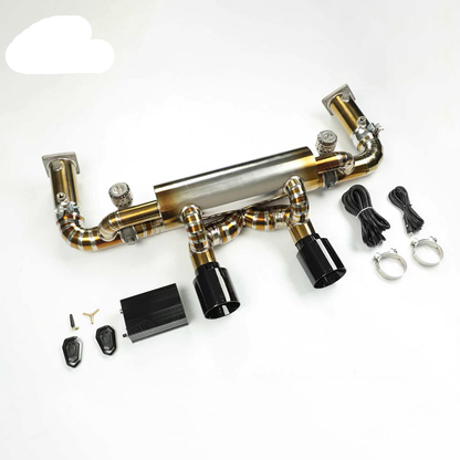Titanium Alloy Performance Exhaust System for Porsche 911 Carrera GTS 991.2