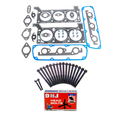 Cylinder Head Gasket set with Head Bolt Kit 1990-1996 Chrysler,Dodge,Eagle,Plymouth 3.3L