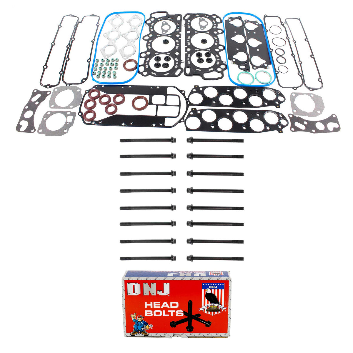 Cylinder Head Gasket set with Head Bolt Kit 2000-2003 Acura 3.2L-3.5L