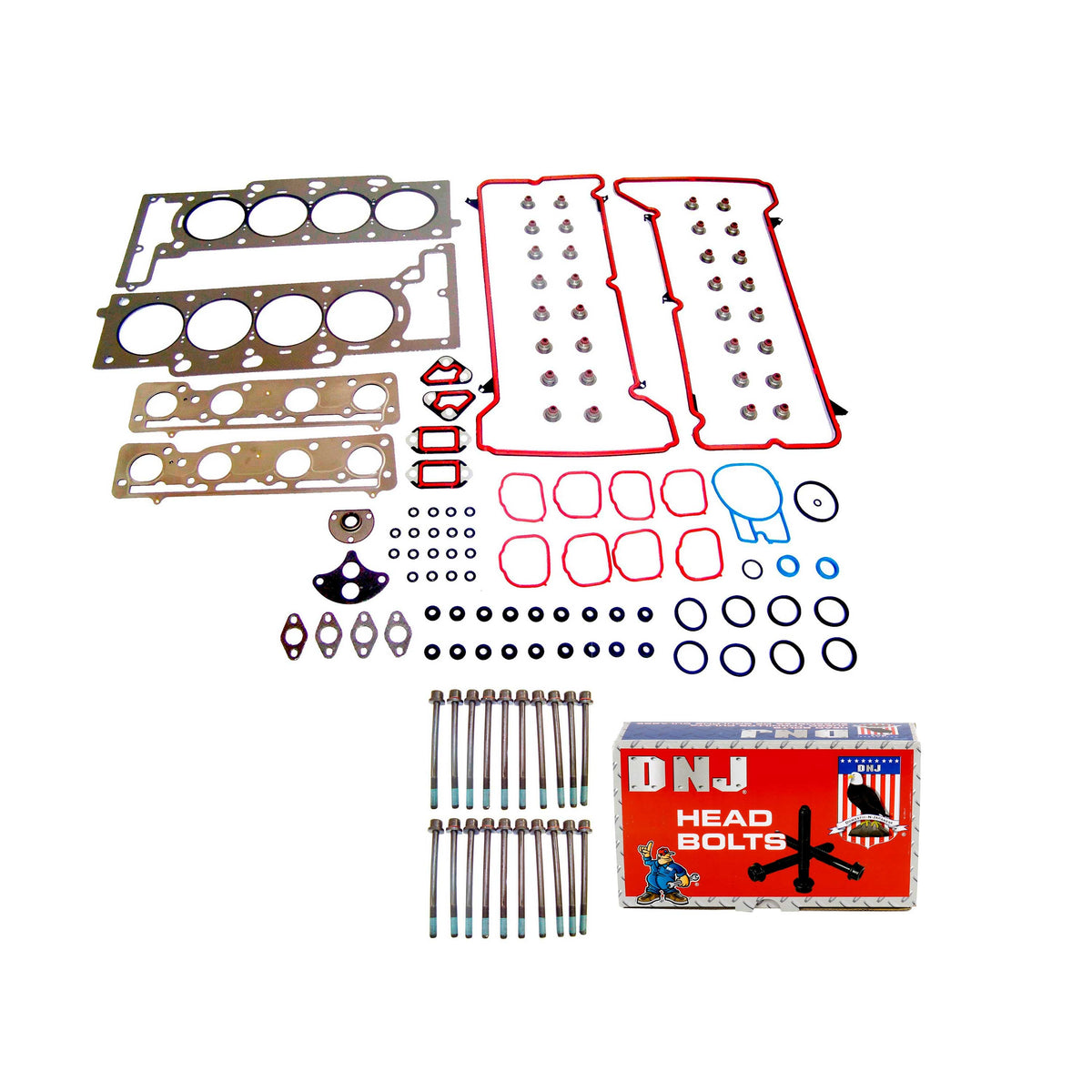 Cylinder Head Gasket set with Head Bolt Kit 2000-2001 Cadillac 4.6L