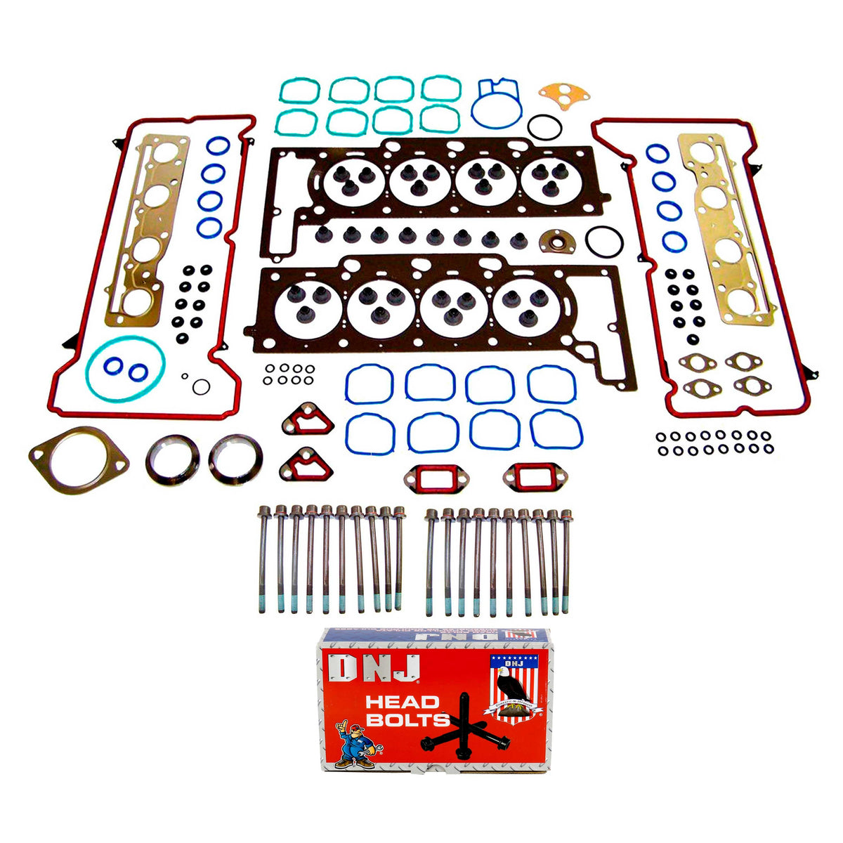 Cylinder Head Gasket set with Head Bolt Kit 2002-2003 Cadillac 4.6L