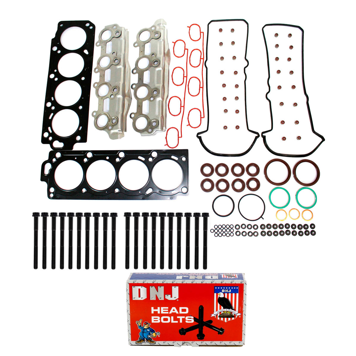 Cylinder Head Gasket set with Head Bolt Kit 2005-2009 Lexus,Toyota 4.7L