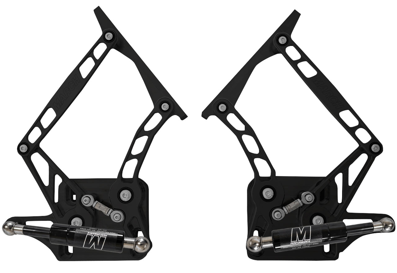 Hood Hinges For 1964 -1966 Ford Mustang Billet