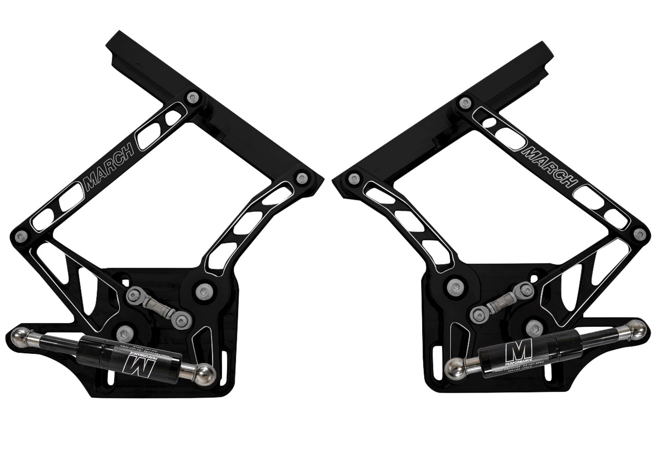 Hood Hinges For 1967 - 1970 Ford Mustang Billet
