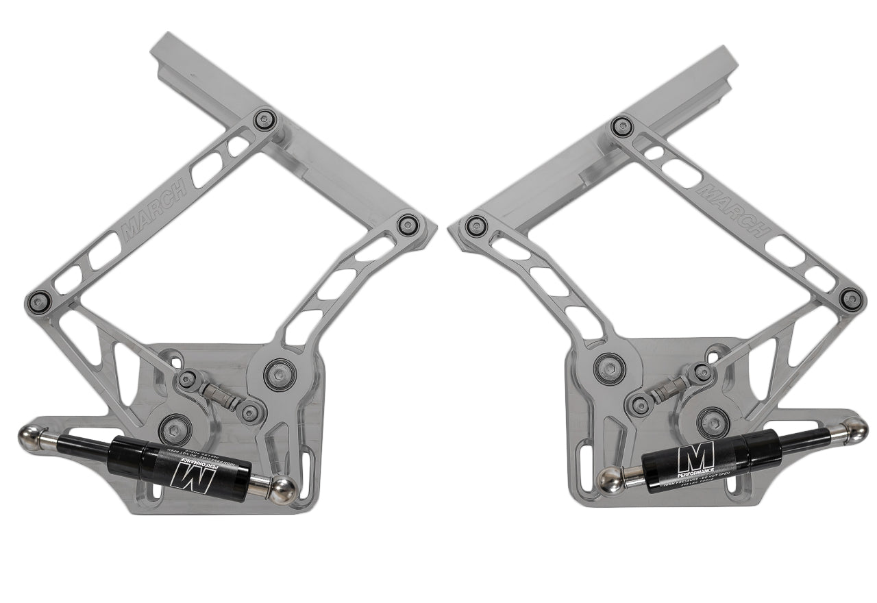 Hood Hinges For 1967 - 1970 Ford Mustang Billet