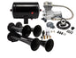 Kleinn Air Horns - HK4-1 - Black Quad Air Horn Kit