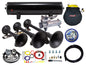 Kleinn Air Horns - HK9-Slimline - Black Triple Train Horn
