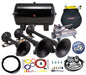 Kleinn Air Horns - HK9 - Black Triple Train Horn