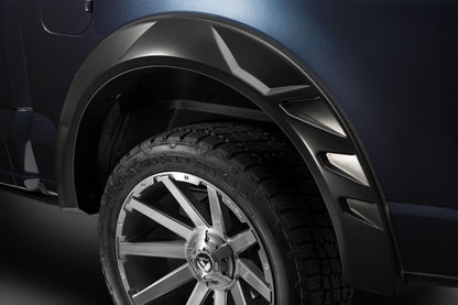 Husky Liners 2802951 DRT Matte Black Fender Flare Set For 17-22 Ford SuperDuty