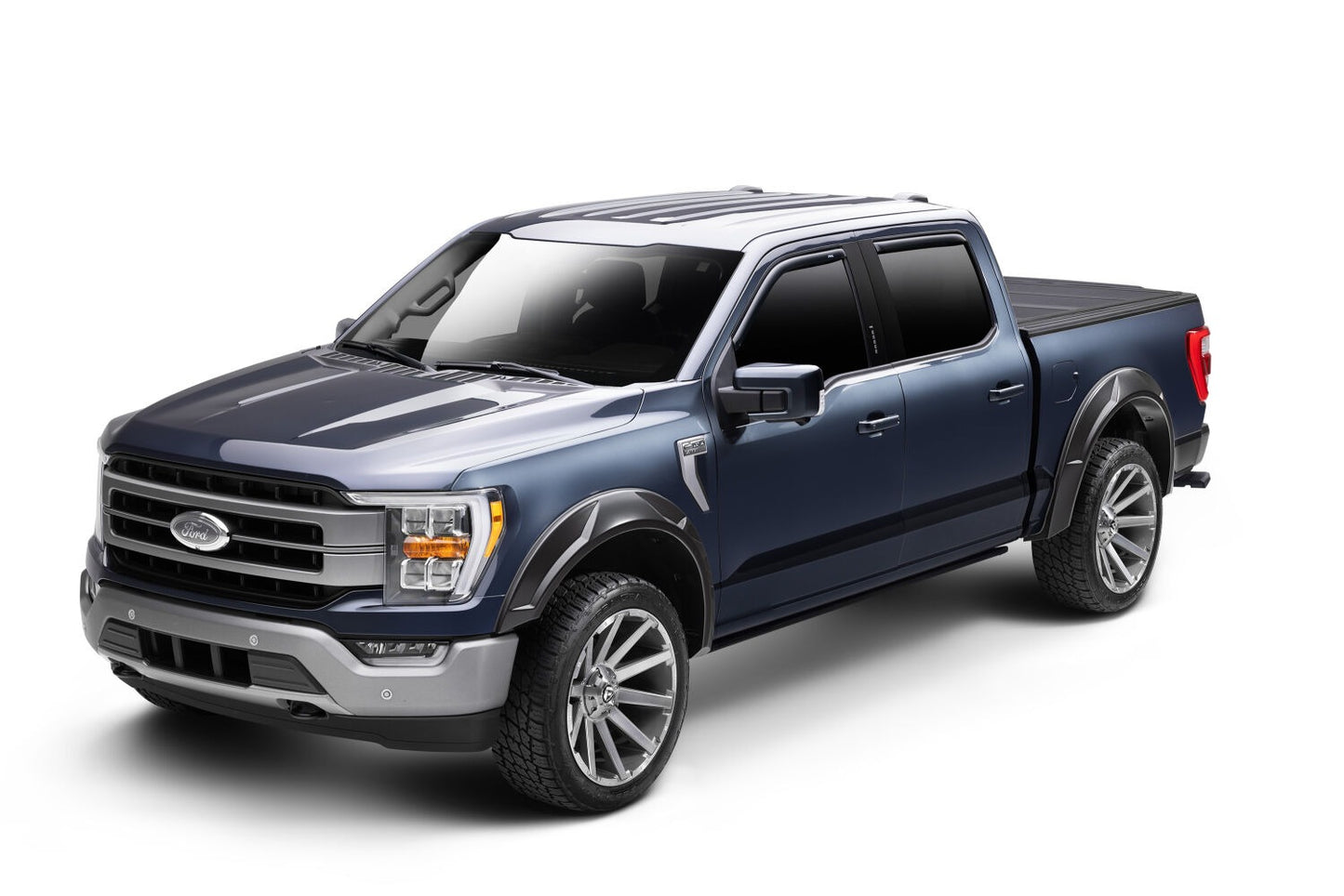 Husky Liners 2802951 DRT Matte Black Fender Flare Set For 17-22 Ford SuperDuty