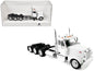 Peterbilt 589 3-Axel Day Cab White 1/87 (HO) Plastic Model Car by HO Logistics  free shipping USA
