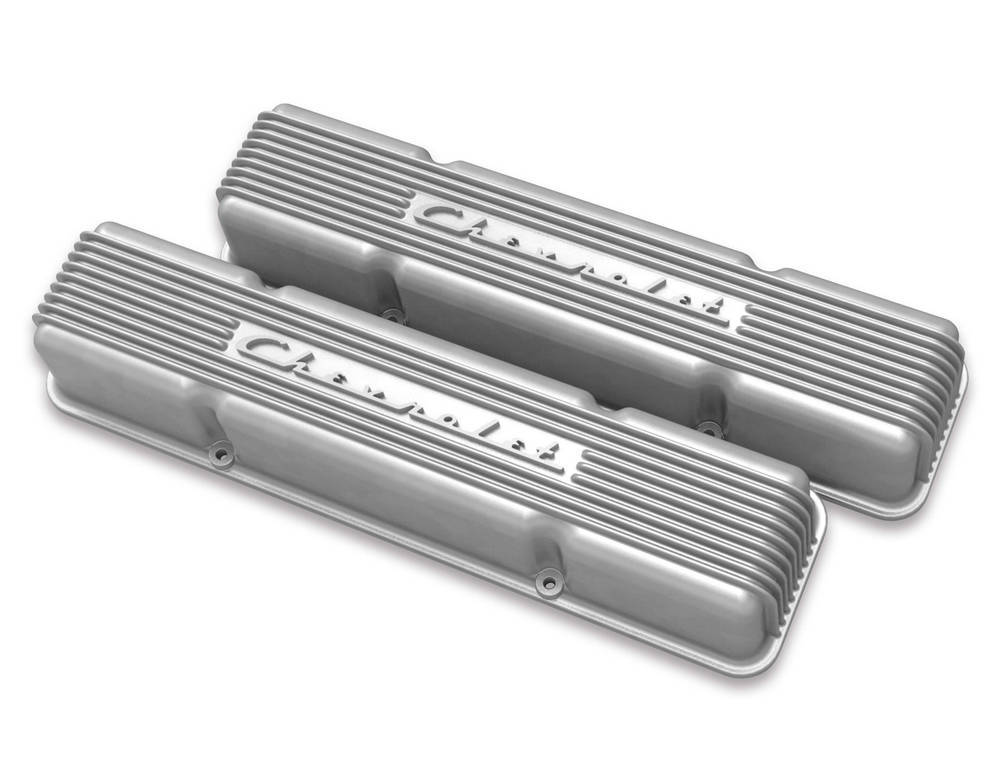 Valve Cover Finned Script SBC - 241106