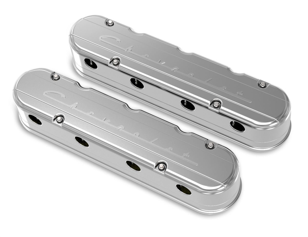 GM LS Valve Cover Set 2-Piece Design Polished - 241176