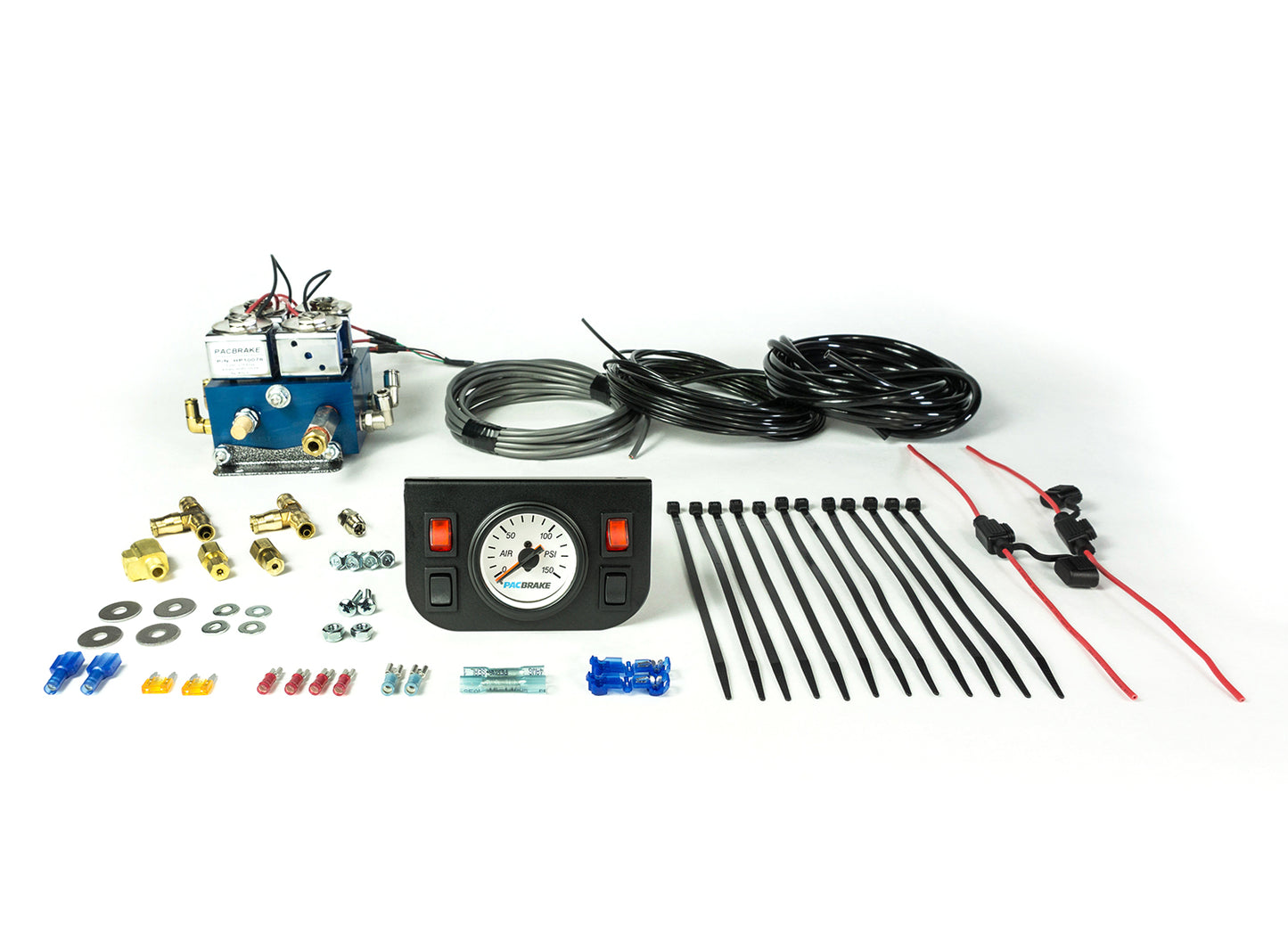 HP10062 Basic Independent Electrical In Cab Control Kit W/Mechanical Gauge Pacbrake