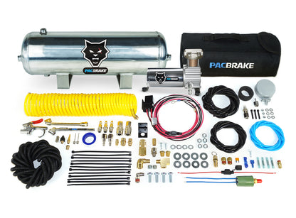 HP10164-AL Onboard Air Kit With 2 1/2 Gallon Aluminum Air Tank W/Air Compressor HP10164-AL
