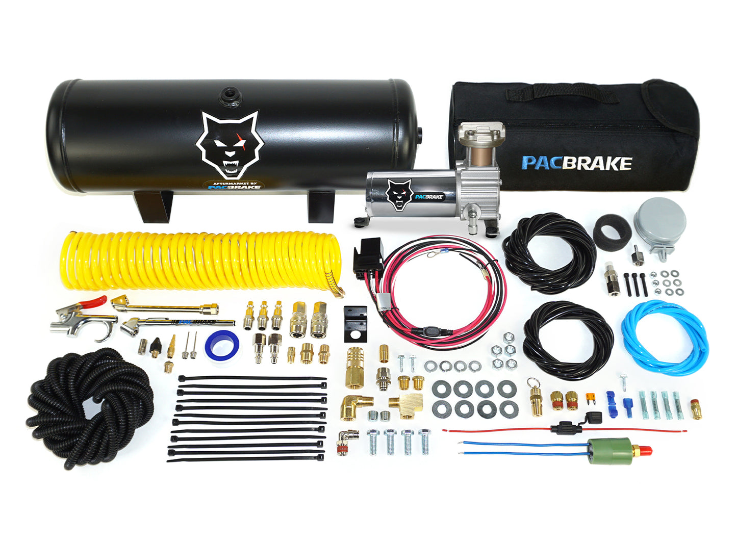 HP10164 Onboard Air With 2 1/2 Gallon Air Tank W/Air Compressor Air Tank Fittings