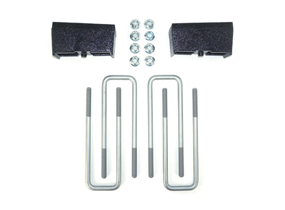 HP10497 3.0" Rear Block Kit For 1999-2024 Chevy/GMC Silverado/Sierra 1500 (2WD/4WD) 6-Lug
