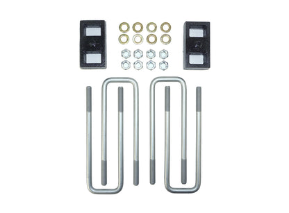 HP10501 2.0" Rear Block Kit For 2011-2025 GM 2500HD/3500HD (2WD/4WD) SRW 8-Lug W/o AUX Springs