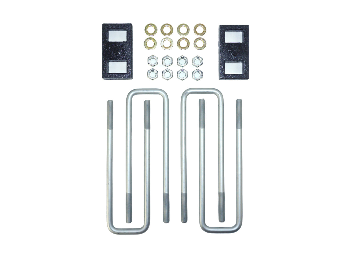 HP10503 1.0" Rear Block Kit For 2011-2025 GM 2500HD/3500HD (2WD/4WD) SRW 8-Lug W/ AUX Springs