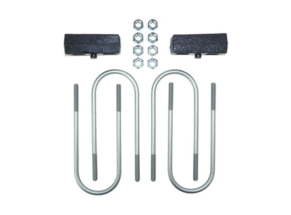 HP10509 2.0" Rear Block Kit For 2003-13 RAM 2500 & 2003-25 RAM 3500 (4WD) SRW W/o AUX Springs