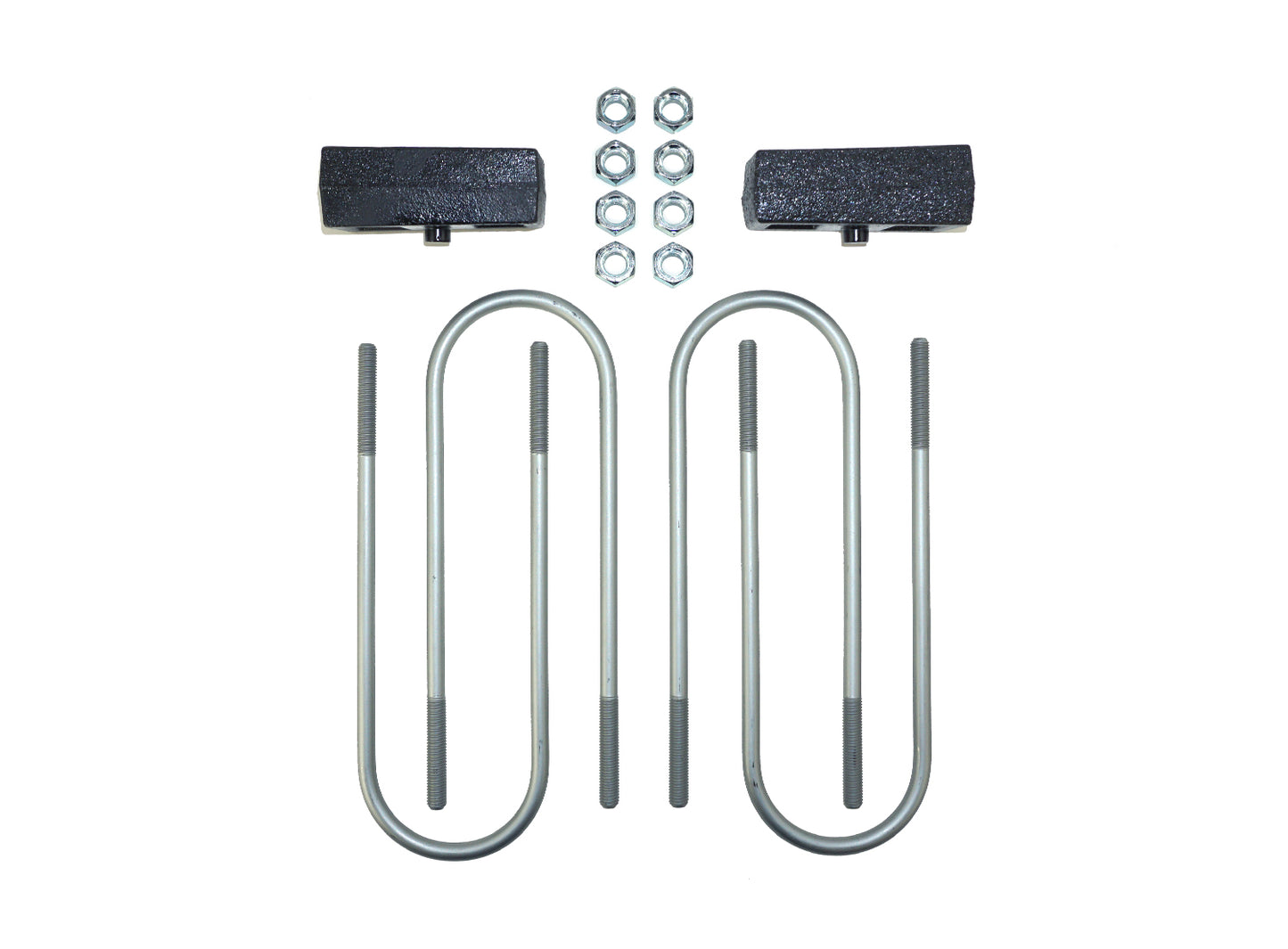 HP10513 2.0" Rear Block Kit For 2003-13 RAM 2500 & 2003-25 RAM 3500 (4WD) SRW W/ AUX Springs