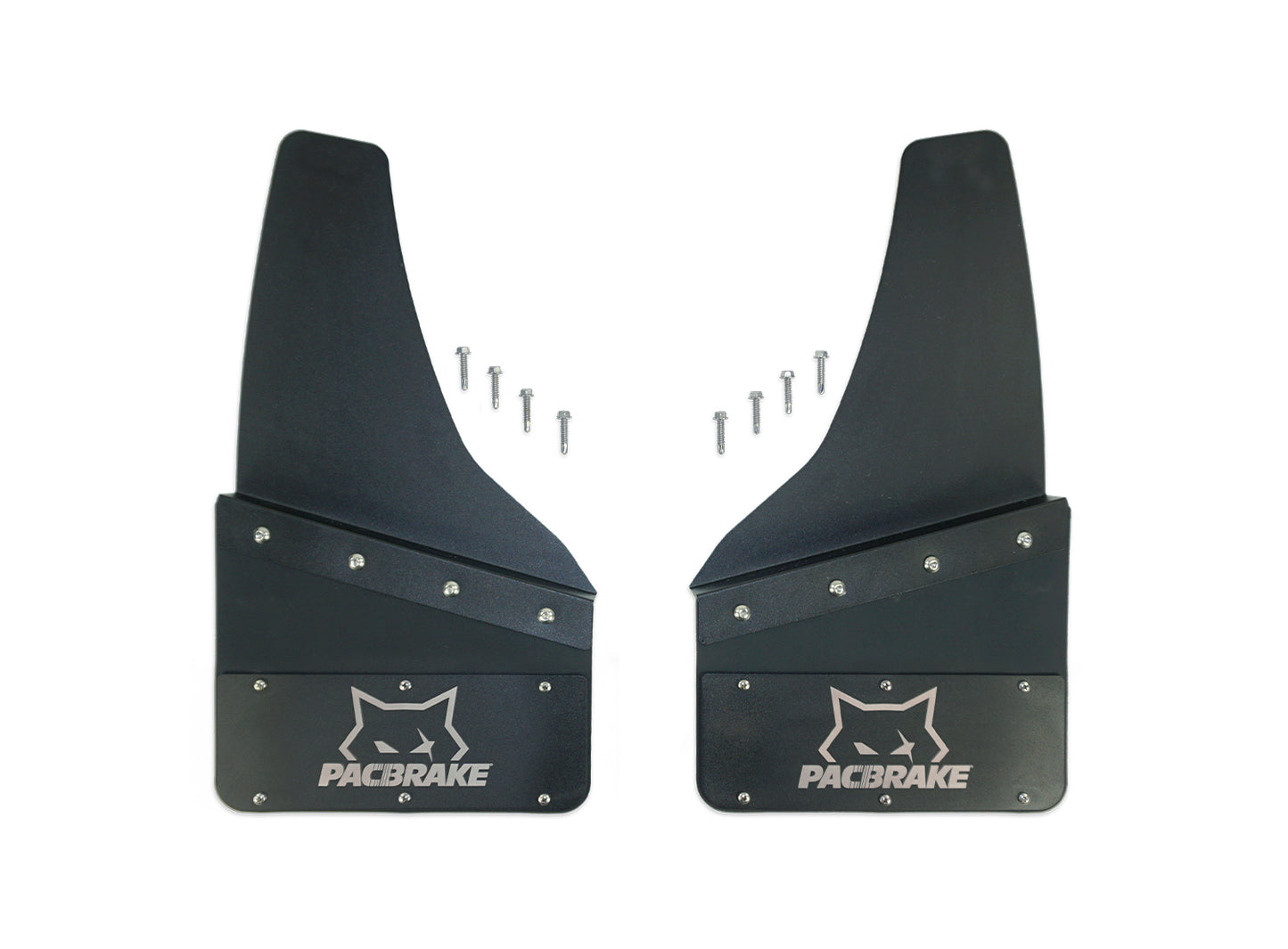 HP10580-12-10 Pacbrake Kickback-Style Mud Flaps