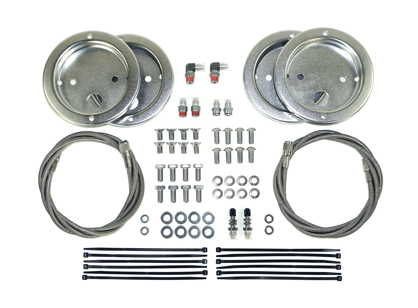 HP10071-J-S ALPHA HD PRO S Rear Air Suspension Kit Compatible With Dodge RAM 1500 2002-2008