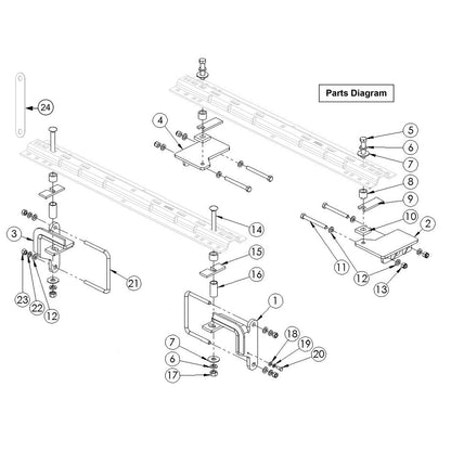 Husky Towing Bracket