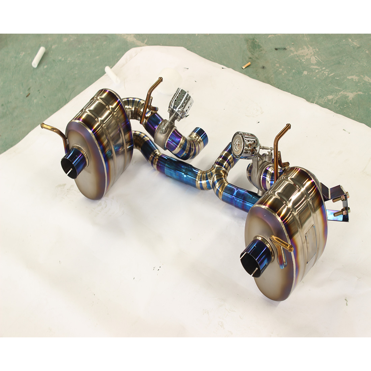 Performance Catback Exhaust System with Valve Control and Downpipes for Ferrari 488 GTB and 488 Pista 3.9L V8