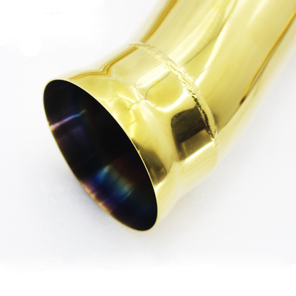 Gold Finish Rear Muffler Section Exhaust System for McLaren P1 3.8 Hybrid