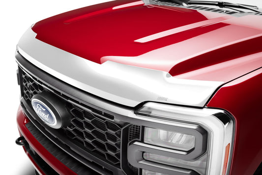 Husky Liners 2892235 Aeroskin Hood Protector Chrome 23-26 Ford SuperDuty
