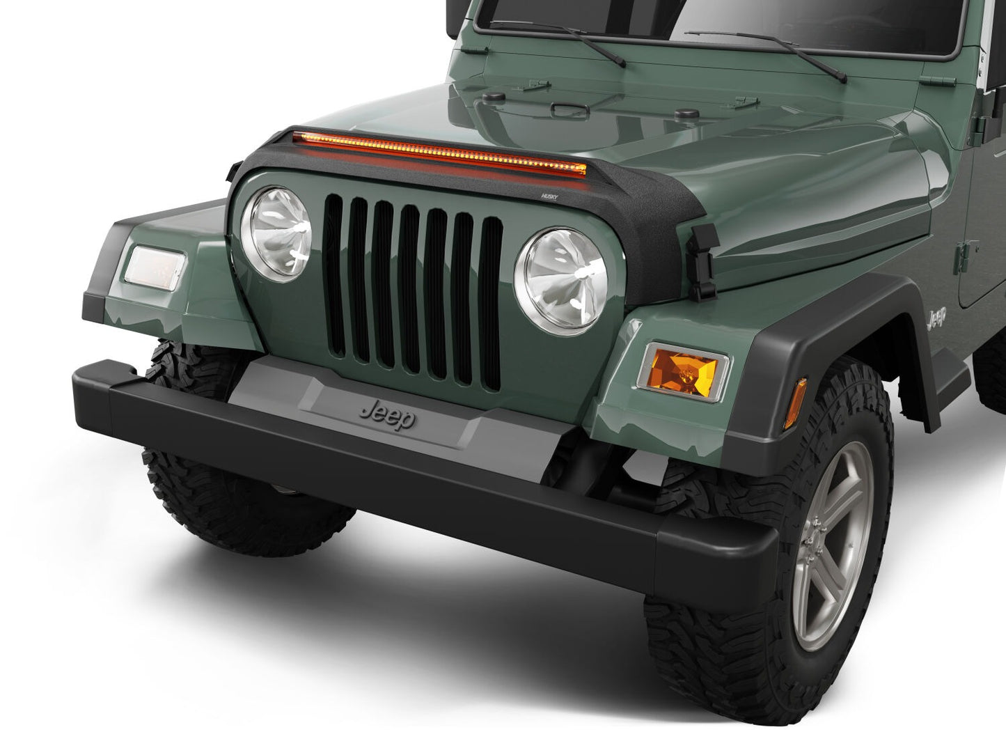 Husky 2820091 Aeroskin Lightshield PRO Hood Protector 1997-2006 Jeep Wrangler TJ