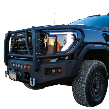 CHASSIS UNLIMITED ATTITUDE FRONT WINCH BUMPER W/ GUARD YES PARKING SENSORS  - CUB980692BG